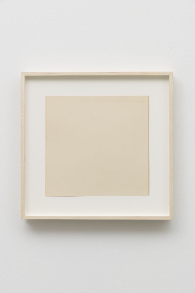 Untitled (two dark vertical pencil lines), 1967