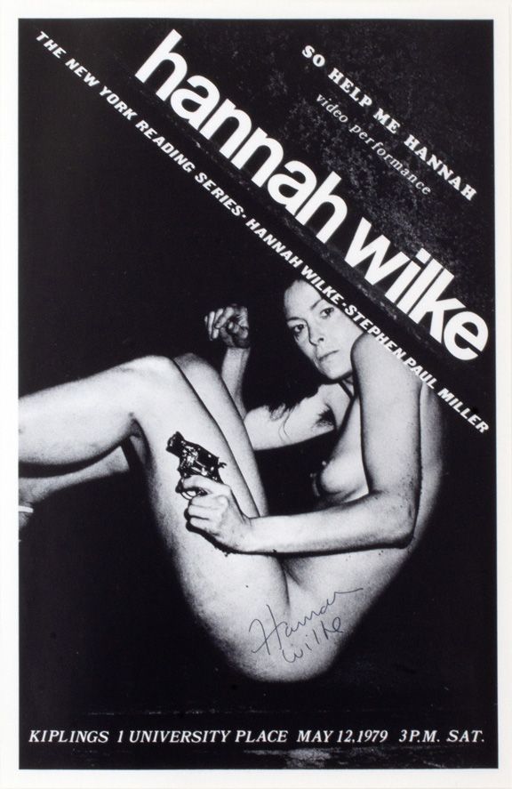 Hannah Wilke So Help Me Hannah, 1979
