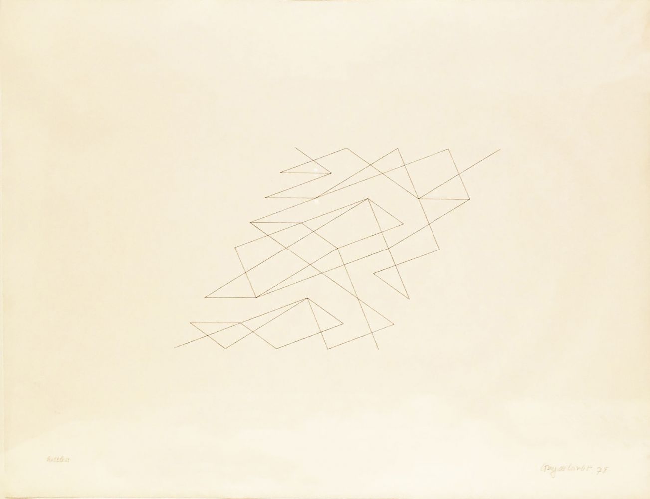 Guy de Cointet Restless, 1978