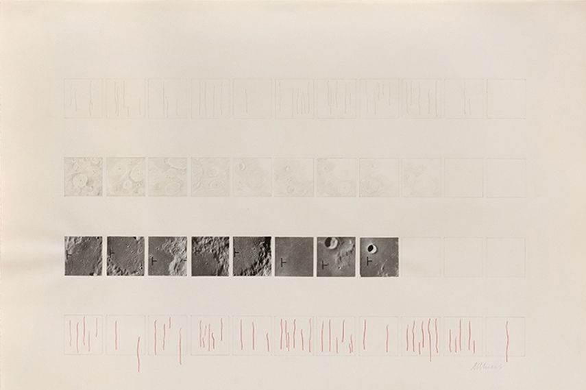 #6 Moon Drawing, 1969