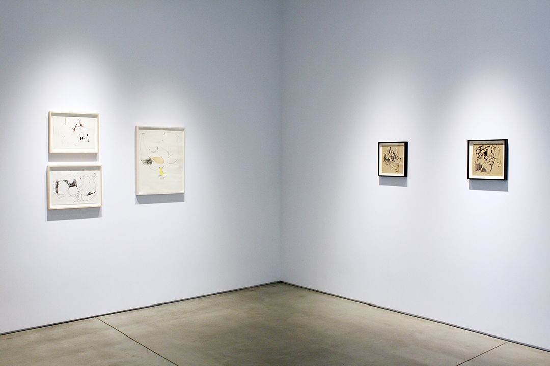 Hannah Wilke Drawings and Sculptures, installation view