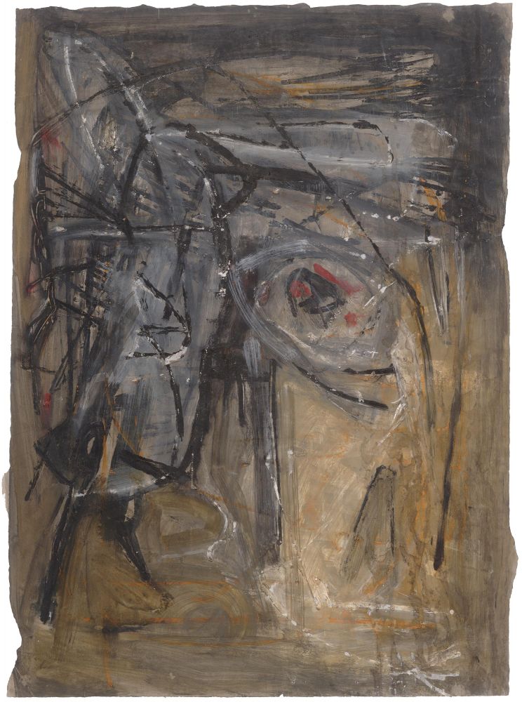 Jay DeFeo Untitled (Florence), 1952