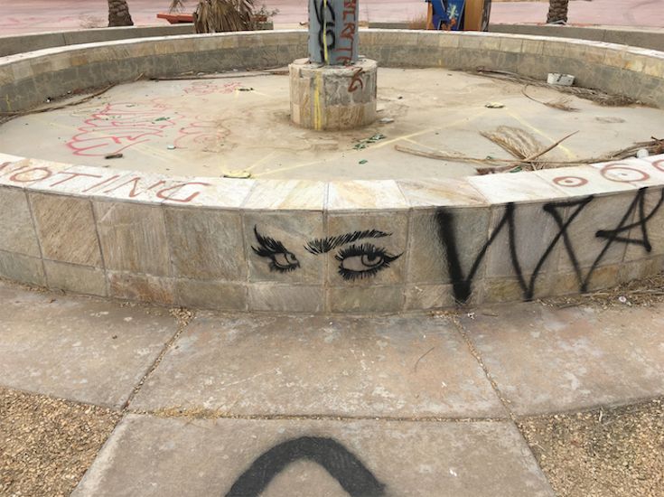 Eyes, Newberry Springs, California, November, 2017, 2018