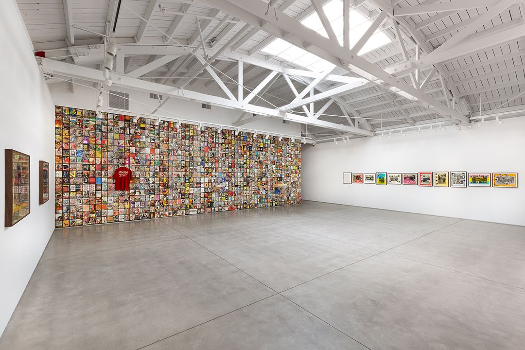 Allen Ruppersberg What a Strange Day it has Been, installation view