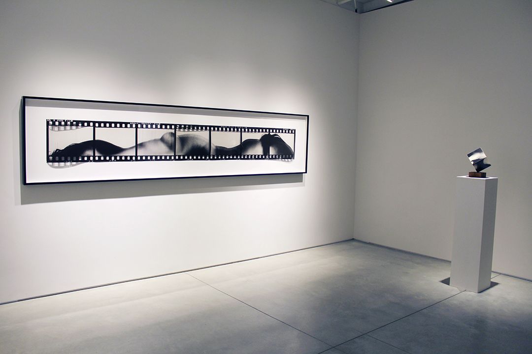 Harry Callahan & Robert Heinecken Figures in Transformation, installation view