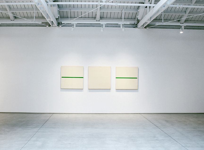 Robert Barry, Paintings and Works on Paper from the 1960s, installation view