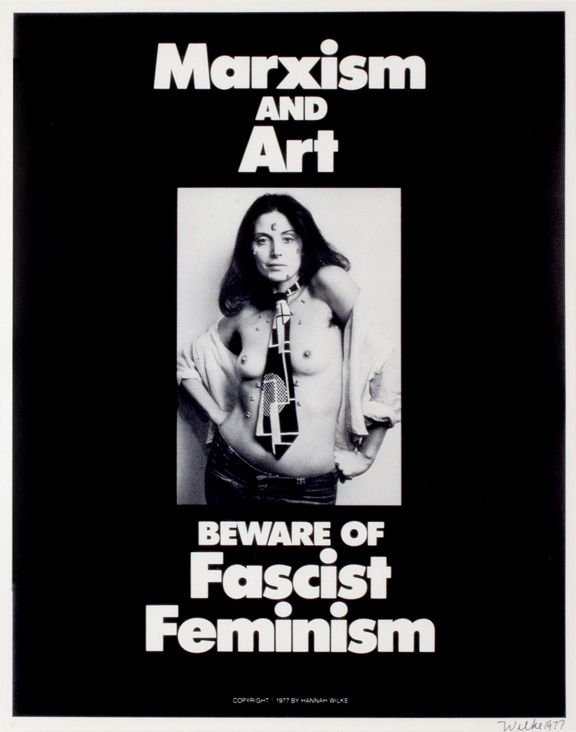 Hannah Wilke Marxism and Art, 1977