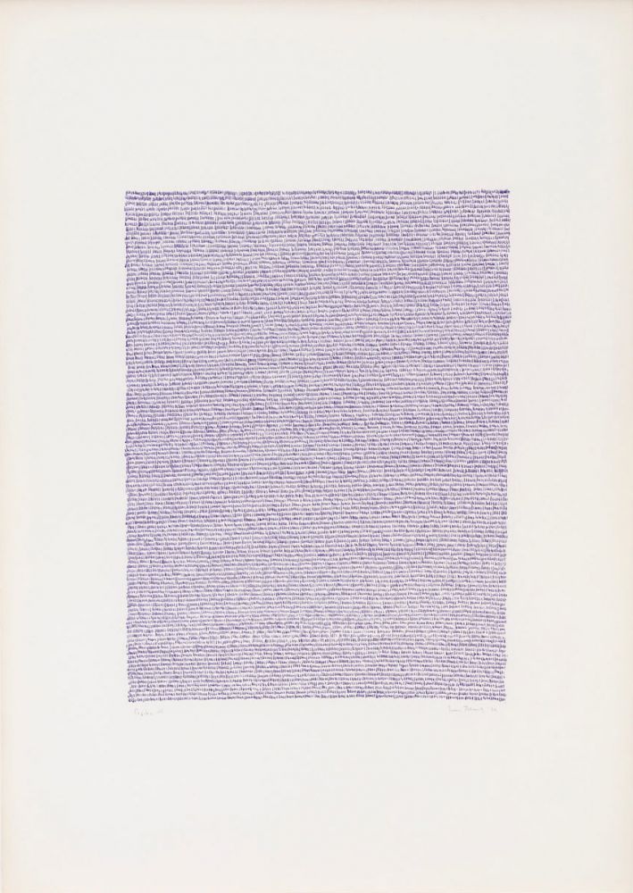 Irma Blank Eigenschriften, Pagina 15, 1970