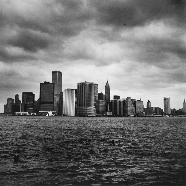 Lower Manhattan from the Harbor, 1976