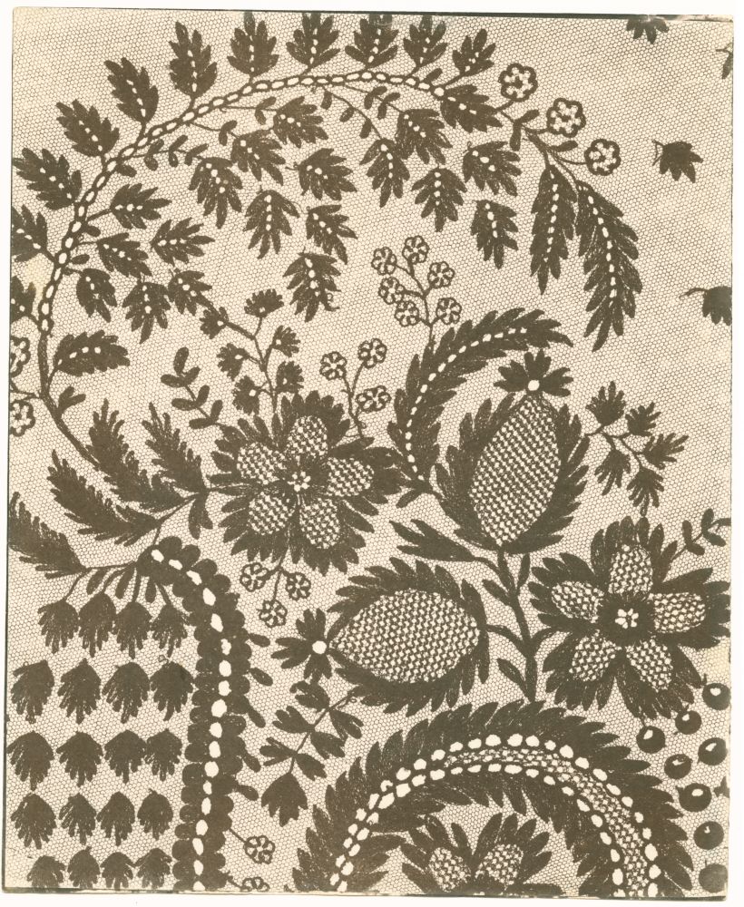 William Henry Fox TALBOT (English, 1800-1877) Lace, early 1840s Salt print from a photogenic drawing negative 22.7 x 18.7 cm on 22.9 x 18.8 cm paper "LA278" in ink on verso