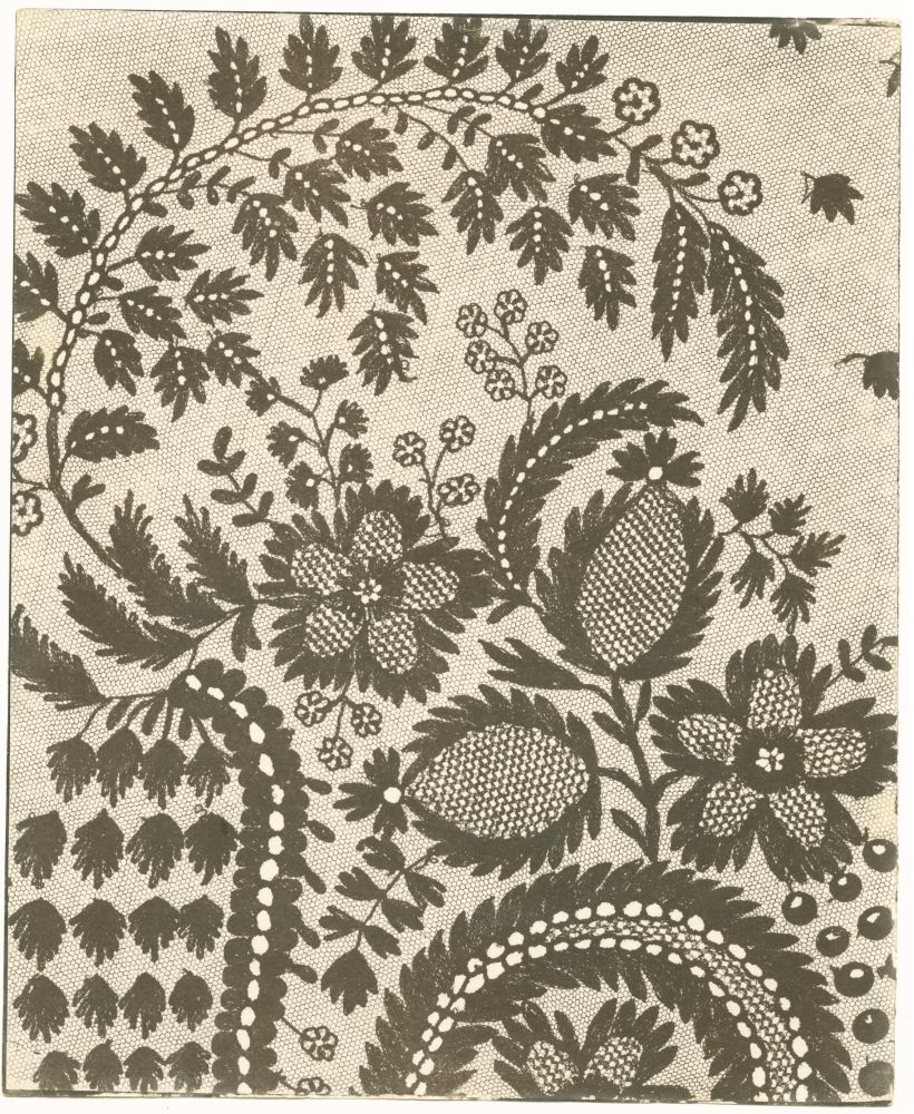 William Henry Fox TALBOT (English, 1800-1877) Lace, early 1840s Salt print from a photographic drawing negative, 22.7 x 18.7 cm