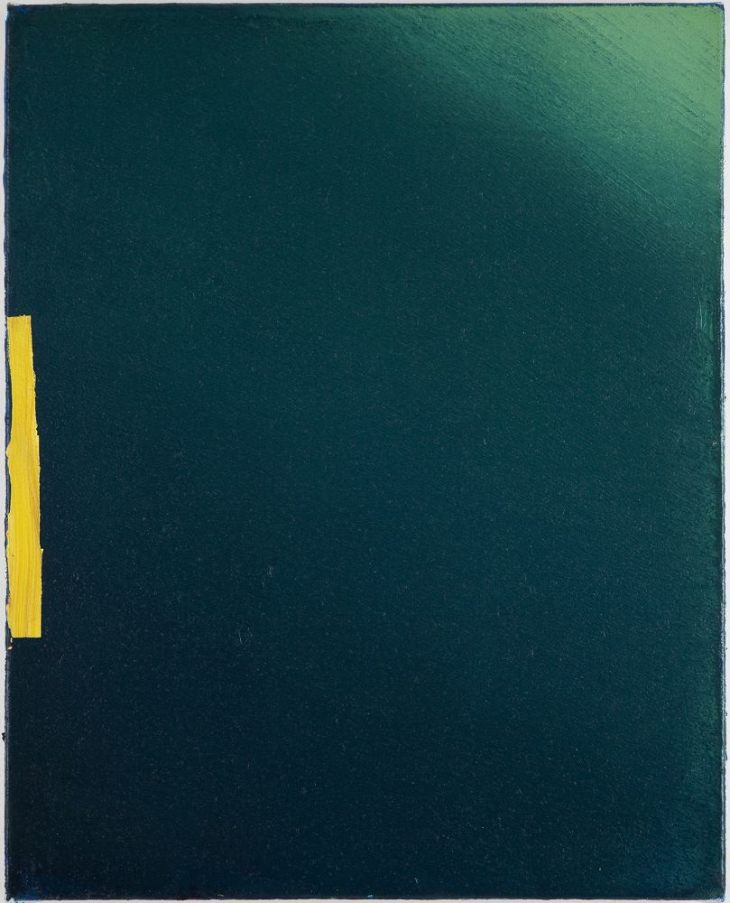 TANYA GOEL Wrapper on Edge, 2011 Oil on canvas