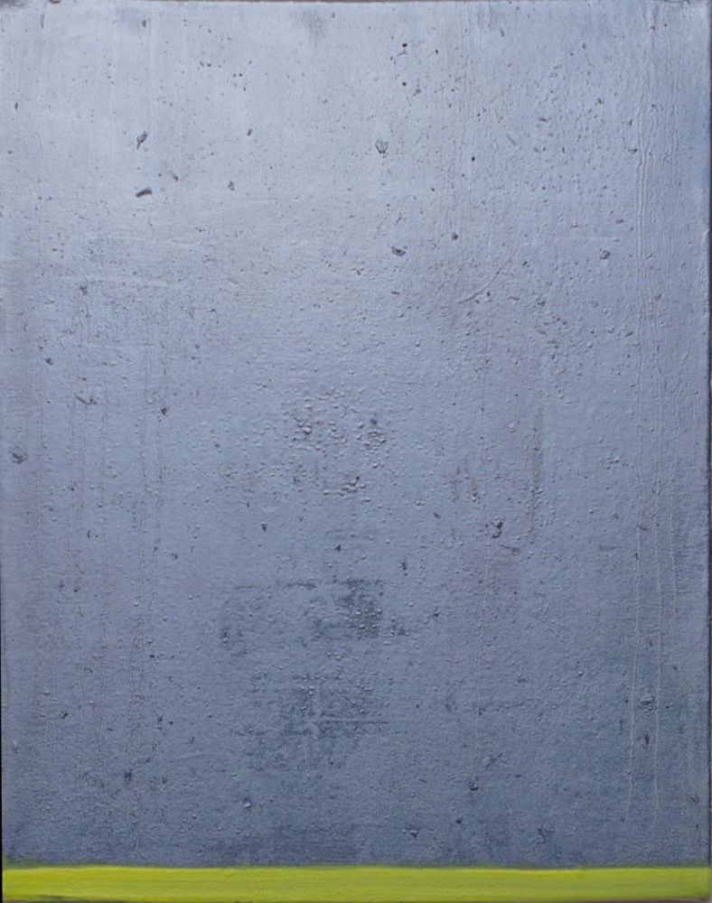 TANYA GOEL Galvanized Metal Roofing, 2010 Oil on canvas