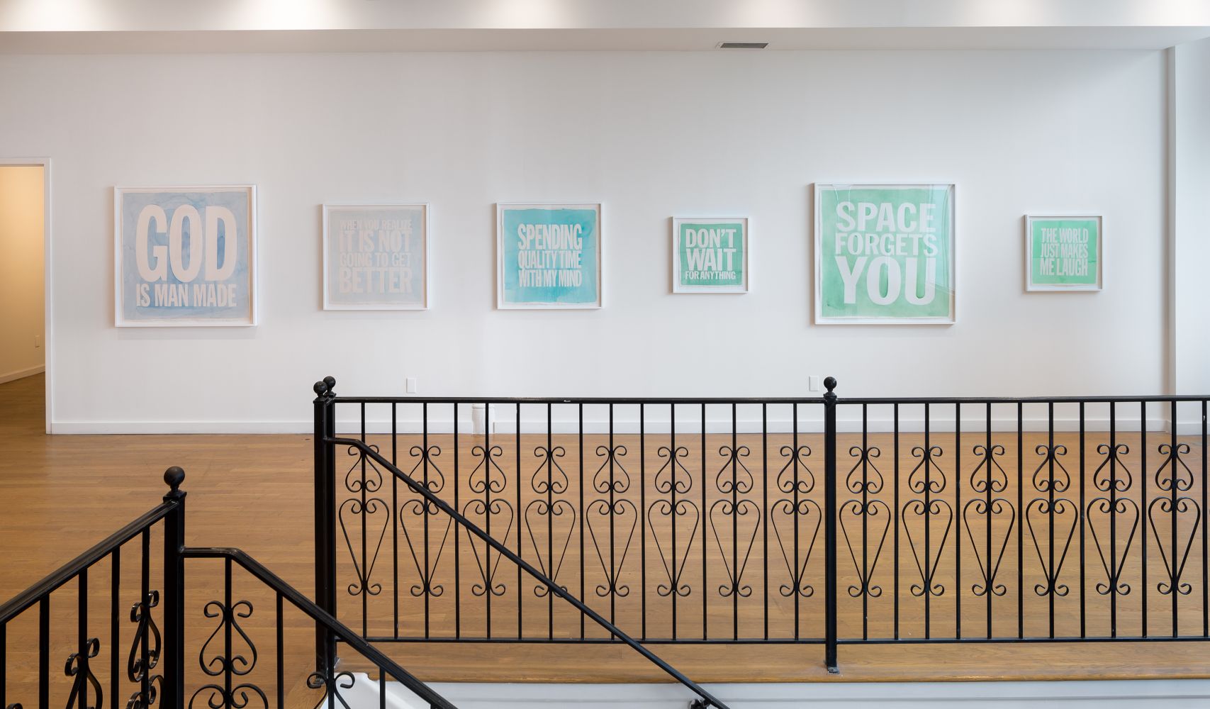 Installation View of Perfect Flowers at Elizabeth Dee Gallery, 2017
