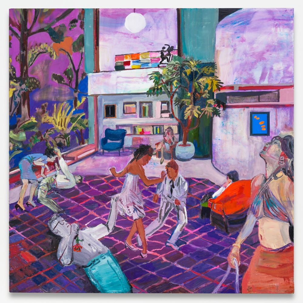 Elizabeth Huey, Night Fever with Acanthus, 2017
