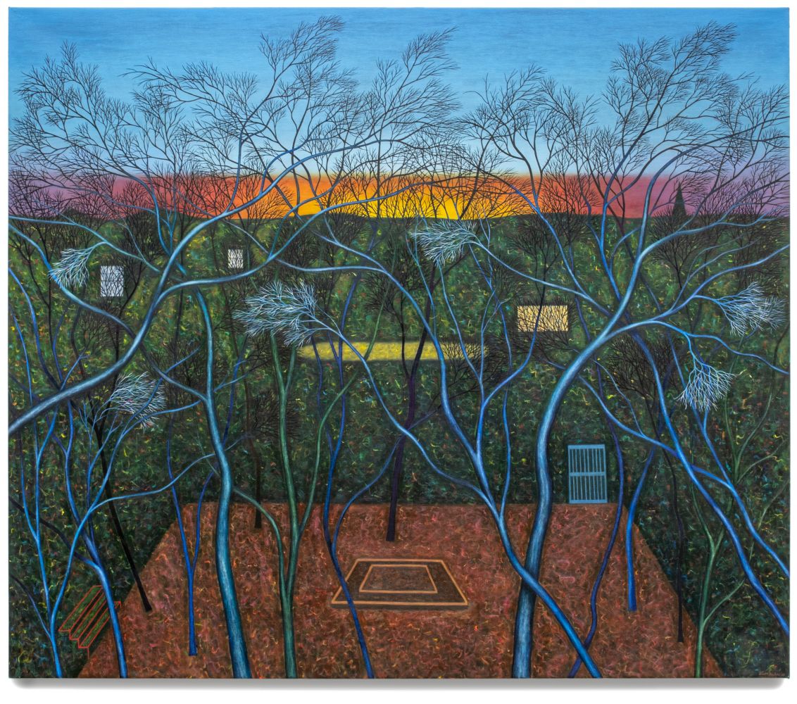 Scott Kahn, Sunset from the Attic, 2018