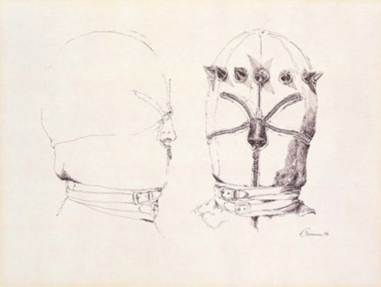 Untitled (Double Head with Crown), 1968