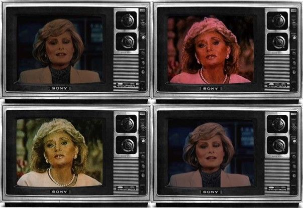 T.V. Network Newswomen Corresponding (Faith and Barbara), 1986