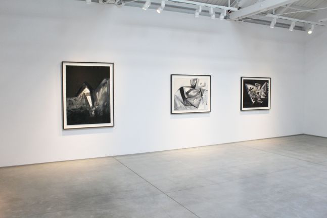 Jay DeFeo Paintings on Paper 1986 - 1987, installation view