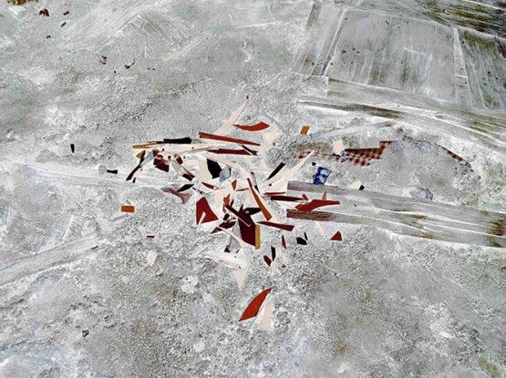 IPS #3516 Broken Glass Self Portrait), 2011