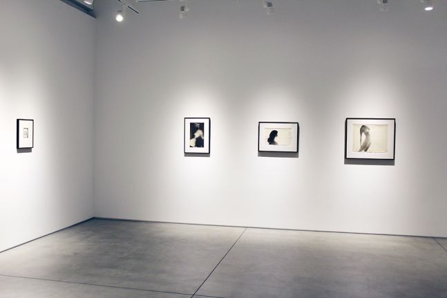 Harry Callahan & Robert Heinecken Figures in Transformation, installation view