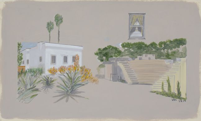 William Leavitt, Suburbascape3, 2019