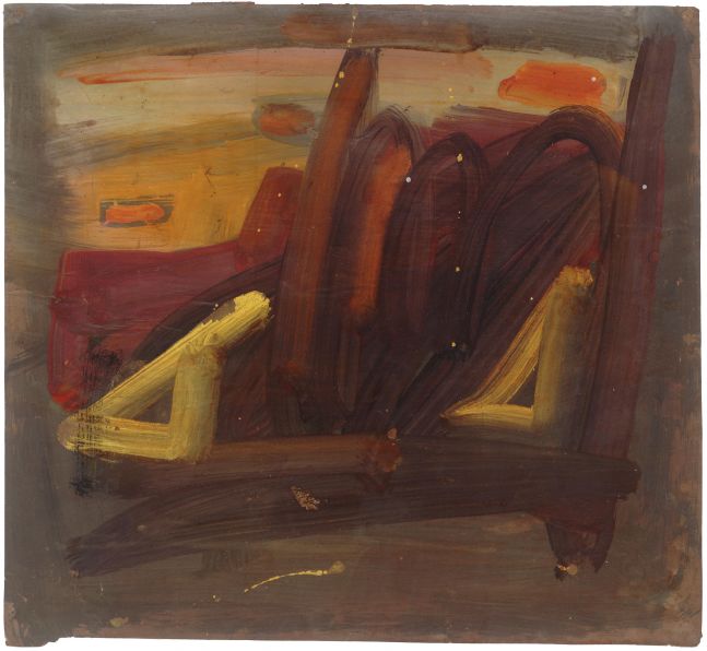 Jay DeFeo Untitled (Florence), 1952
