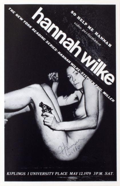 Hannah Wilke So Help Me Hannah, 1979