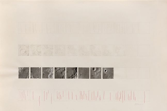 #6 Moon Drawing, 1969