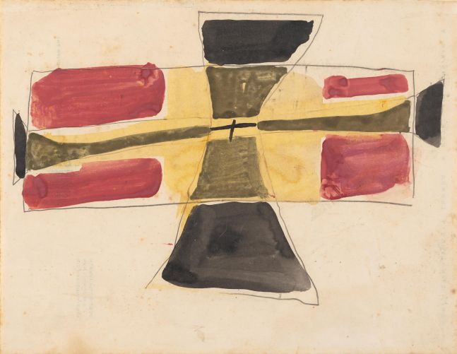 Jay DeFeo Untitled (Unflyable Kite series, New York), 1953