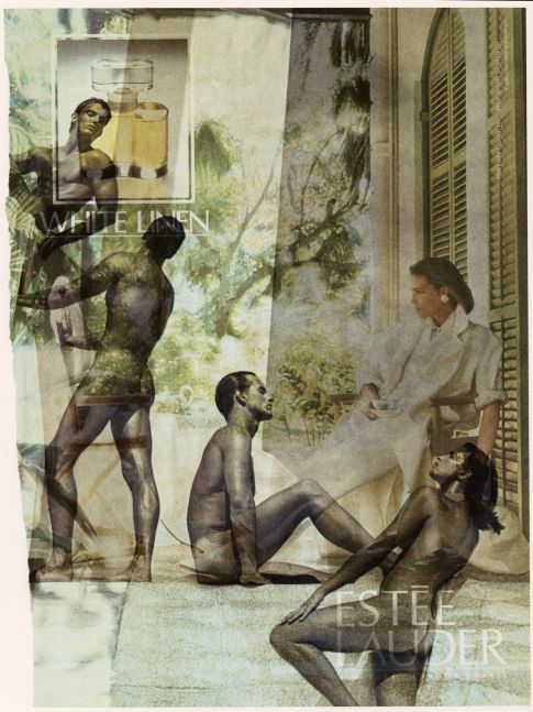 PP Estee Lauder, 1988 Dye bleach print from photogram 14 x 11 Inches