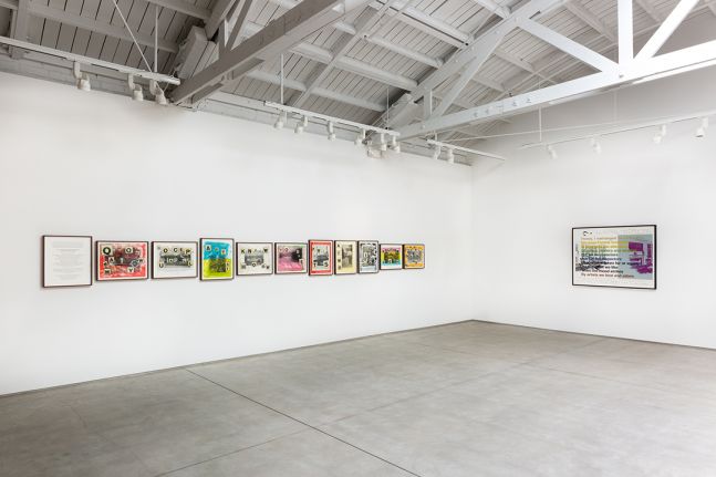 Allen Ruppersberg What a Strange Day it has Been, installation view