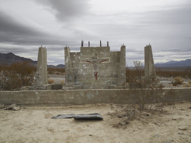 Shotgun practice, “he will return”, Nevada, 2009