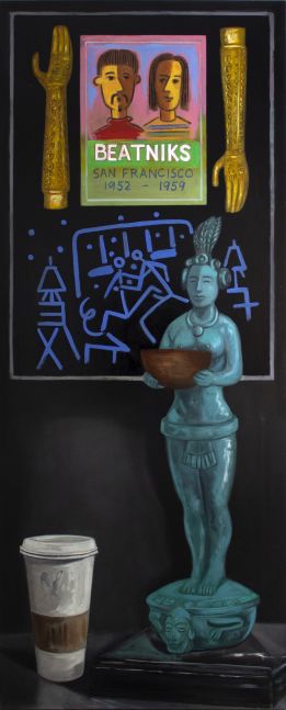Raul Guerrero Still Life with Beatnik Poster, 2012