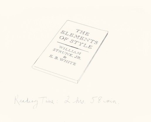 Reading Time (The Elements of Style), 1973-74