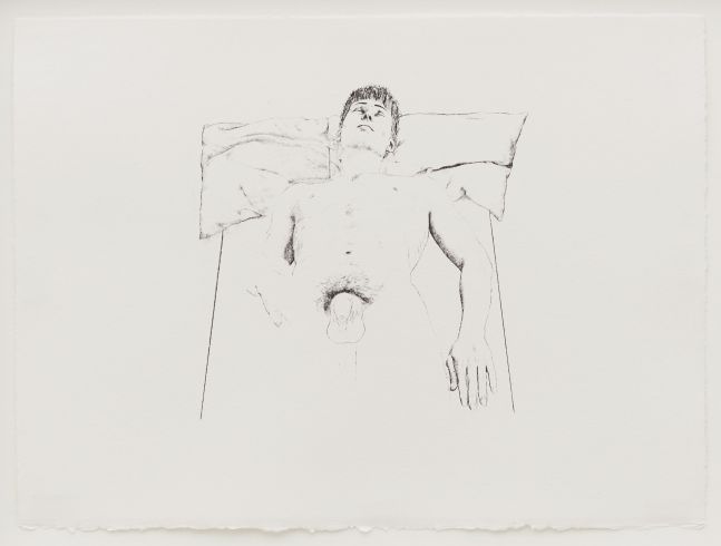Hardy Hill, Figure with Closed Eyes, 2020
