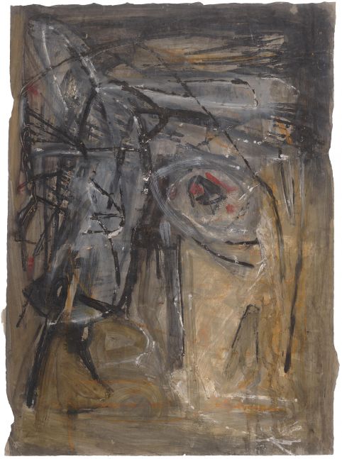 Jay DeFeo Untitled (Florence), 1952
