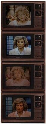 T.V. Network Newswomen Corresponding (Faith and Barbara), 1986