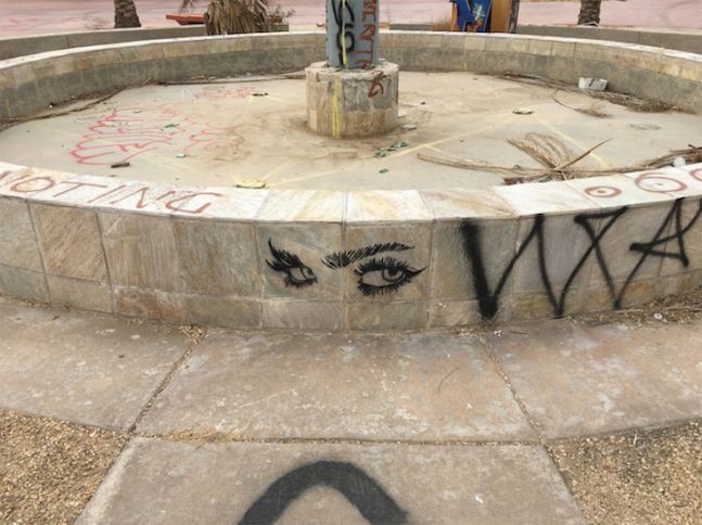 Eyes, Newberry Springs, California, November, 2017, 2018