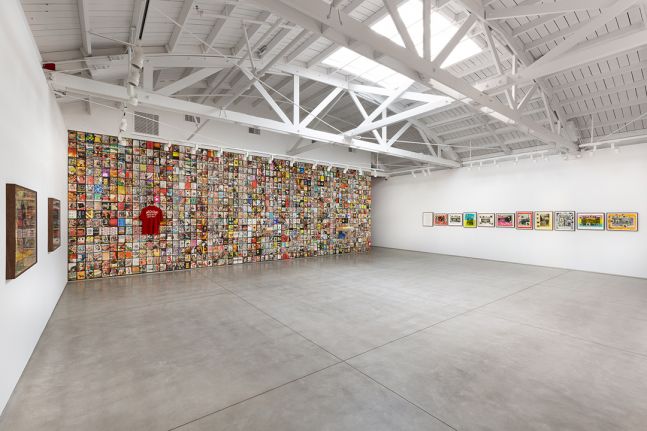 Allen Ruppersberg What a Strange Day it has Been, installation view