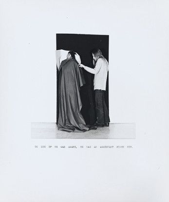To see if he was awake, He had an assistant pinch him, 1971