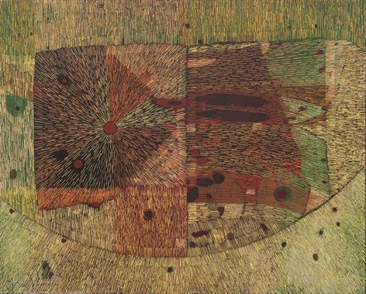 Section from the Burlap Plain, 1951