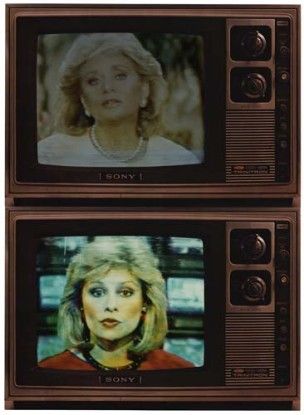 T.V. Network Newswomen Corresponding (Faith and Barbara), 1986