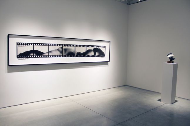 Harry Callahan & Robert Heinecken Figures in Transformation, installation view