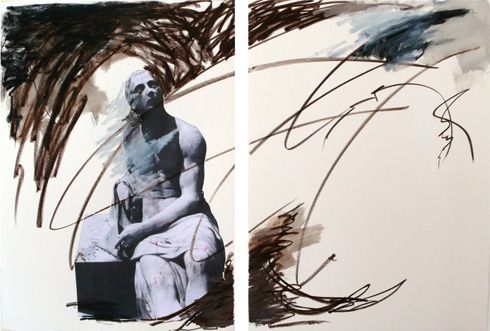 Cimitero Drawing 13 and 14, 2010