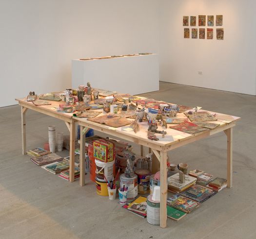 Kristen Morgin objects for everyone i have ever known, installation view