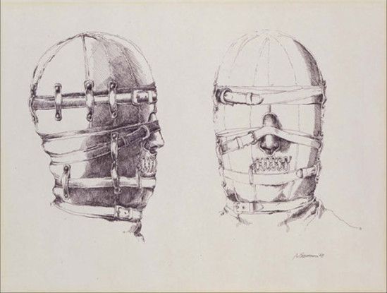 Heads with Looped crown, 1968