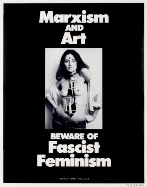 Hannah Wilke Marxism and Art, 1977
