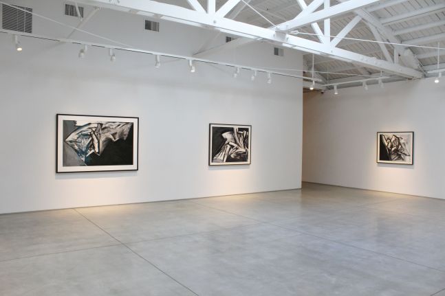 Jay DeFeo Paintings on Paper 1986 - 1987, installation view