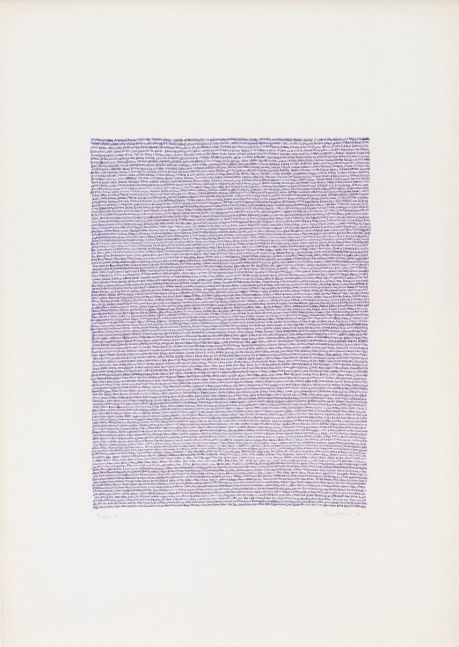 Irma Blank Eigenschriften, Pagina 15, 1970
